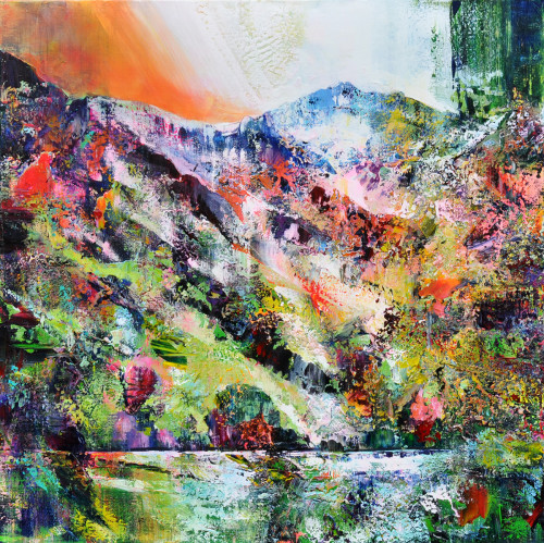 Peter Meijer + Berg landschap